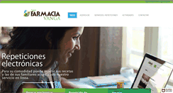 Desktop Screenshot of farmaciavanga.com